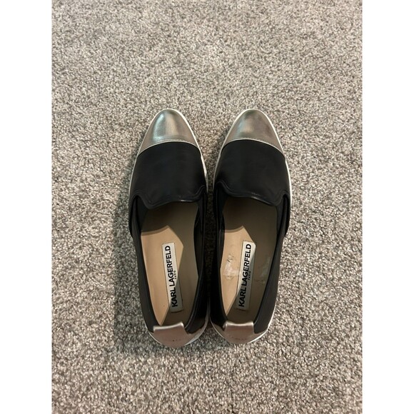 Karl Lagerfeld‎ Paris Caralee Cap Toe Loafers Women's 6.5M - Picture 5 of 7